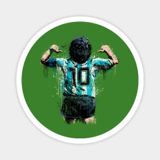Maradona 10 Magnet